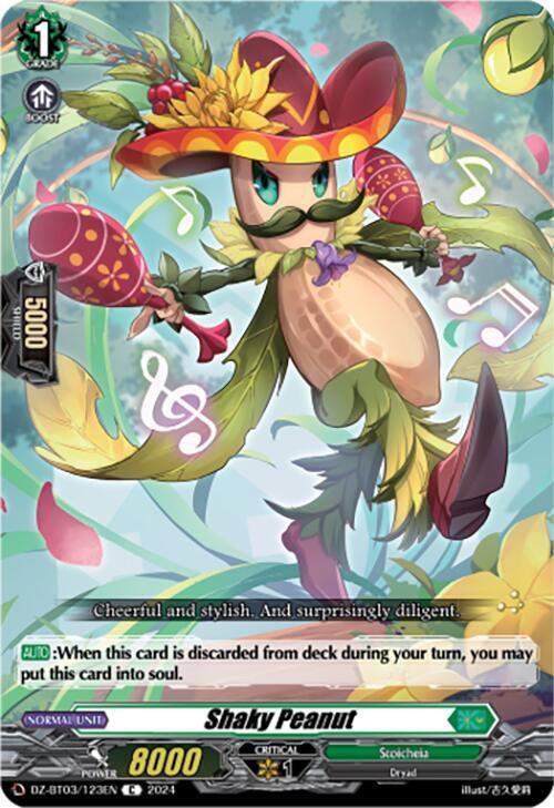 Shaky Peanut, DZ-BT03: Dimensional Transcendence DZ-BT03/123EN