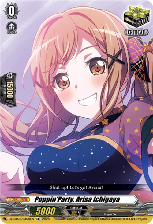 Poppin'Party, Arisa Ichigaya (EX), DZ-BT03: Dimensional Transcendence DZ-BT03/EX05EN
