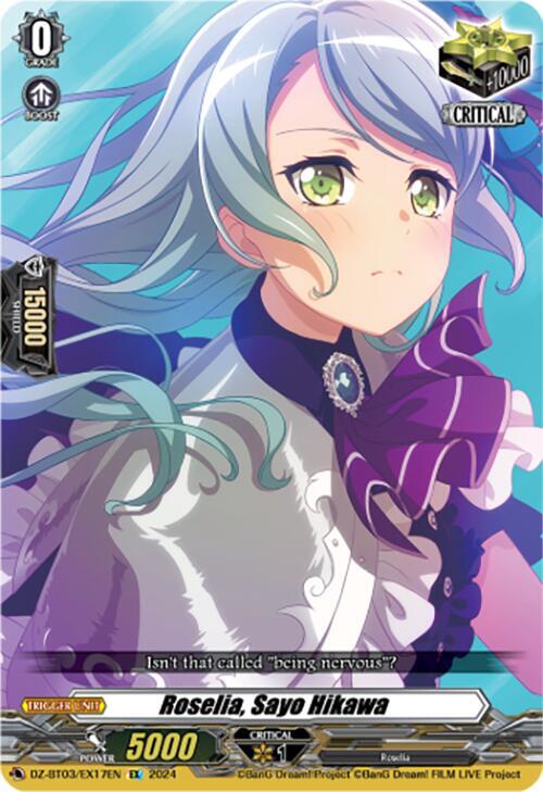 Roselia, Sayo Hikawa (EX), DZ-BT03: Dimensional Transcendence DZ-BT03/EX17EN