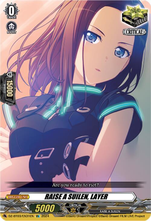 RAISE A SUILEN, LAYER (EX), DZ-BT03: Dimensional Transcendence DZ-BT03/EX31EN