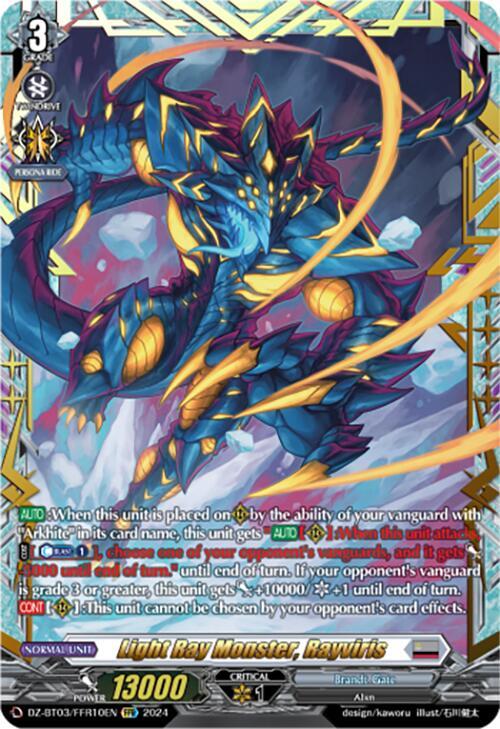 Light Ray Monster, Rayviris (FFR), DZ-BT03: Dimensional Transcendence DZ-BT03/FFR10EN