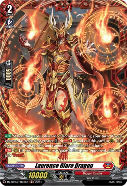 Laurence Glare Dragon (FR), DZ-BT03: Dimensional Transcendence DZ-BT03/FR03EN