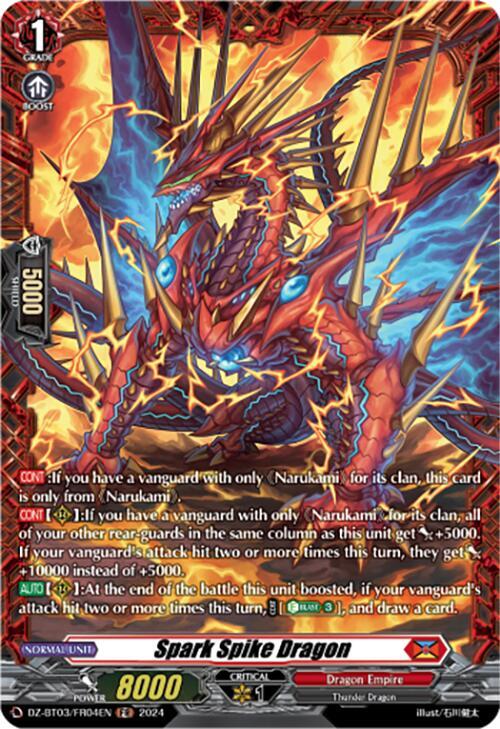 Spark Spike Dragon (FR), DZ-BT03: Dimensional Transcendence DZ-BT03/FR04EN