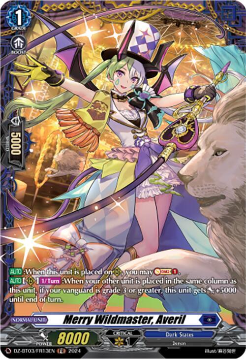 Merry Wildmaster, Averil (FR), DZ-BT03: Dimensional Transcendence DZ-BT03/FR13EN
