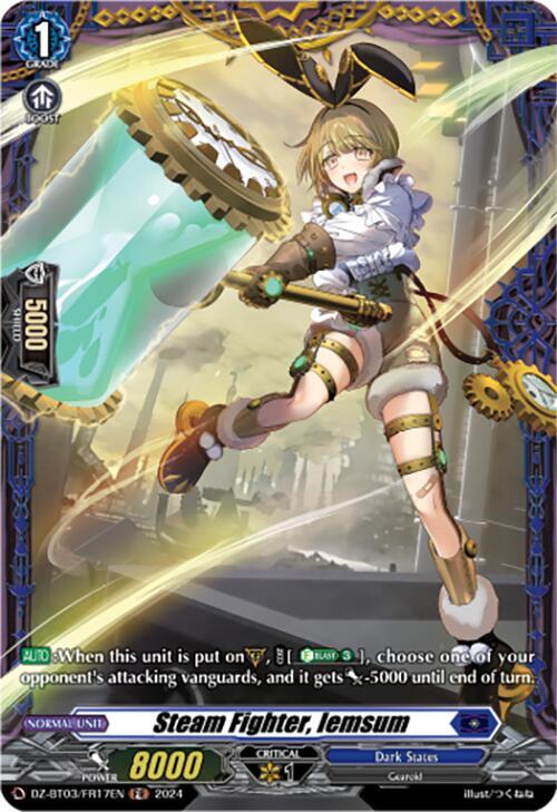 Steam Fighter, Iemsum (FR), DZ-BT03: Dimensional Transcendence DZ-BT03/FR17EN