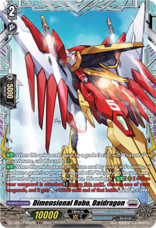 Dimensional Robo, Daidragon (FR), DZ-BT03: Dimensional Transcendence DZ-BT03/FR24EN