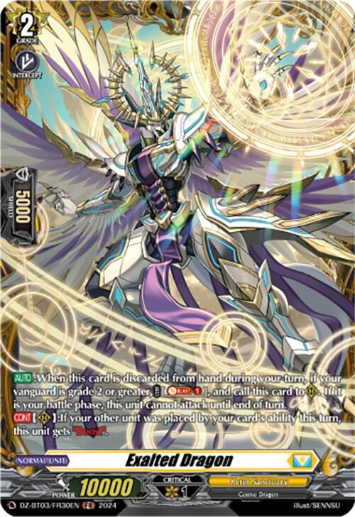 Exalted Dragon (FR), DZ-BT03: Dimensional Transcendence DZ-BT03/FR30EN