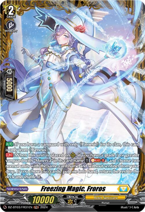Freezing Magic, Froros (FR), DZ-BT03: Dimensional Transcendence DZ-BT03/FR31EN