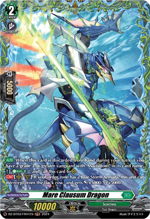 Mare Clausum Dragon (FR), DZ-BT03: Dimensional Transcendence DZ-BT03/FR41EN
