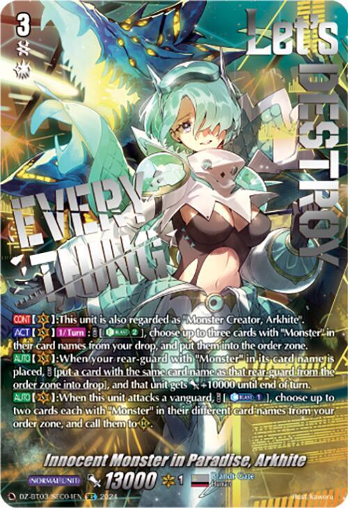 Innocent Monster in Paradise, Arkhite (SEC), DZ-BT03: Dimensional Transcendence DZ-BT03/SEC04EN