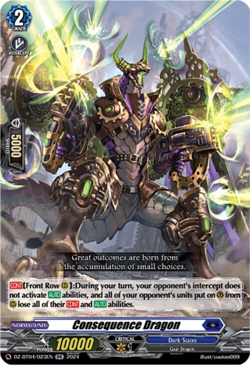 Consequence Dragon, DZ-BT04: Destined Showdown DZ-BT04/023EN