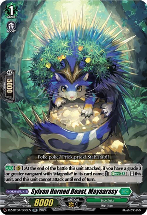 Sylvan Horned Beast, Mayaarasy, DZ-BT04: Destined Showdown DZ-BT04/036EN