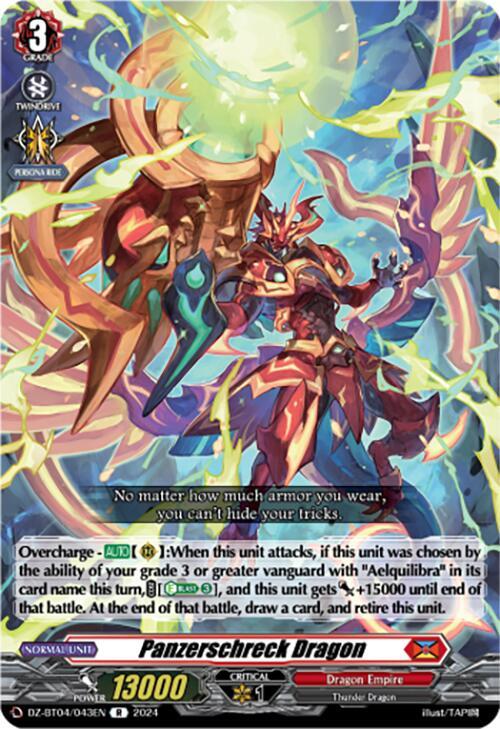 Panzerschreck Dragon, DZ-BT04: Destined Showdown DZ-BT04/043EN