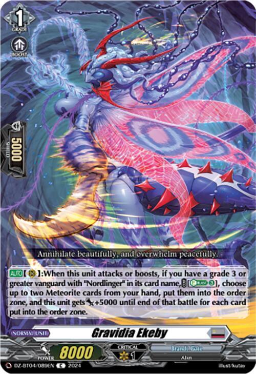 Gravidia Ekeby, DZ-BT04: Destined Showdown DZ-BT04/089EN