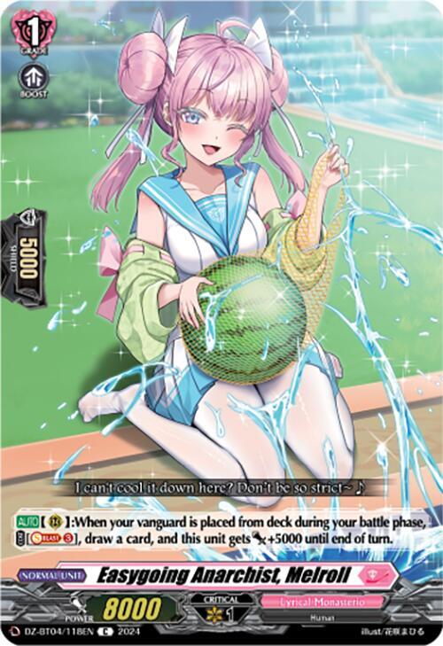 Easygoing Anarchist, Melroll, DZ-BT04: Destined Showdown DZ-BT04/118EN