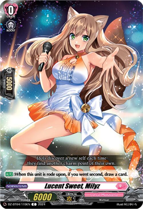 Lucent Sweet, Milyz, DZ-BT04: Destined Showdown DZ-BT04/119EN