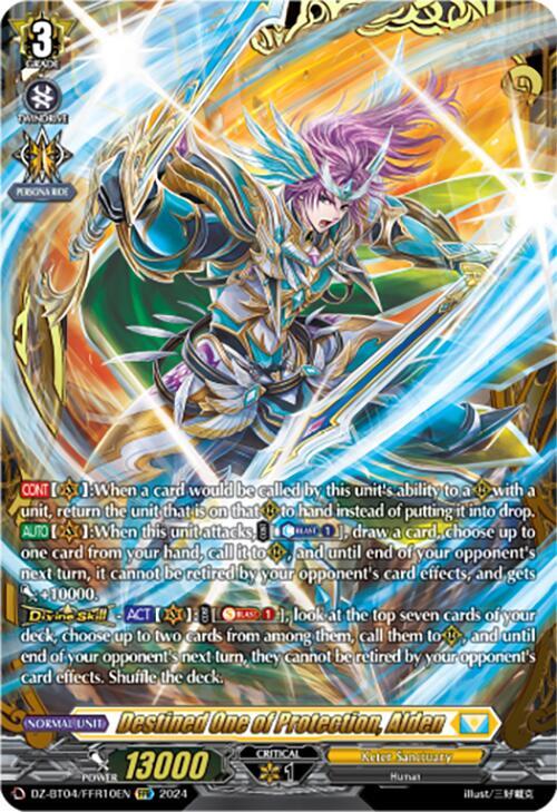Destined One of Protection, Alden (FFR), DZ-BT04: Destined Showdown DZ-BT04/FFR10EN