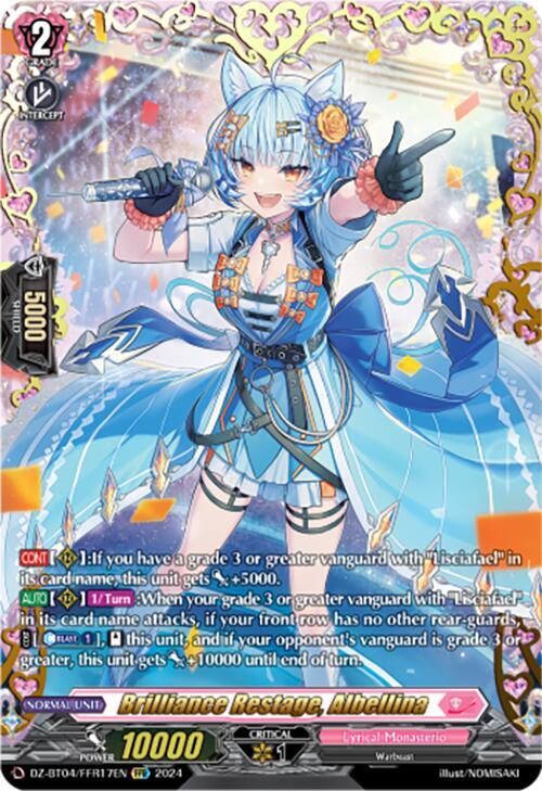 Brilliance Restage, Albellina (FFR), DZ-BT04: Destined Showdown DZ-BT04/FFR17EN