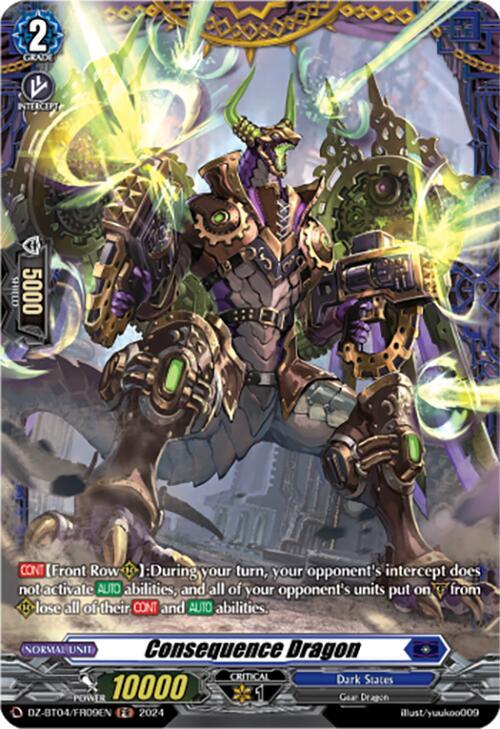 Consequence Dragon (FR), DZ-BT04: Destined Showdown DZ-BT04/FR09EN