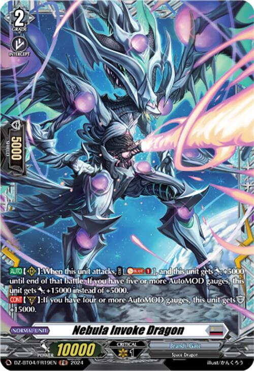 Nebula Invoke Dragon (FR), DZ-BT04: Destined Showdown DZ-BT04/FR19EN