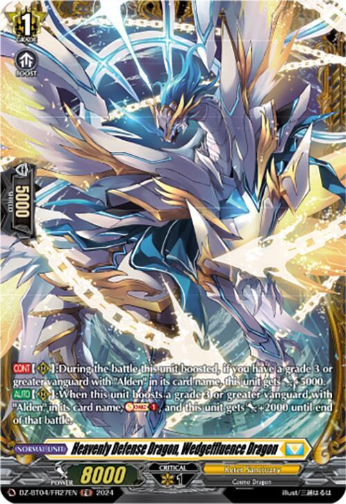 Heavenly Defense Dragon, Wedgeffluence Dragon (FR), DZ-BT04: Destined Showdown DZ-BT04/FR27EN