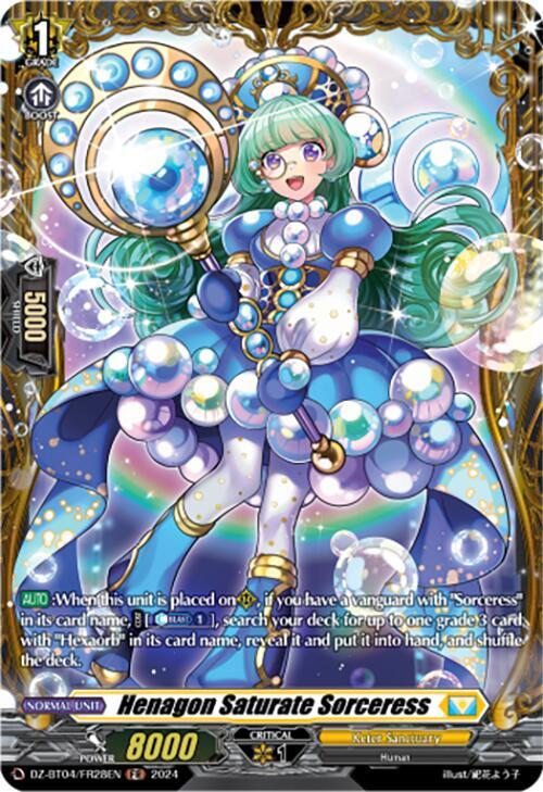 Henagon Saturate Sorceress (FR), DZ-BT04: Destined Showdown DZ-BT04/FR28EN