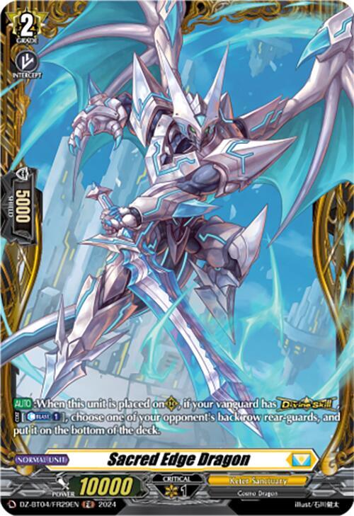 Sacred Edge Dragon (FR), DZ-BT04: Destined Showdown DZ-BT04/FR29EN