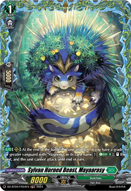 Sylvan Horned Beast, Mayaarasy (FR), DZ-BT04: Destined Showdown DZ-BT04/FR34EN