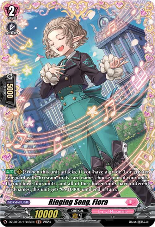 Ringing Song, Fiora (FR), DZ-BT04: Destined Showdown DZ-BT04/FR46EN