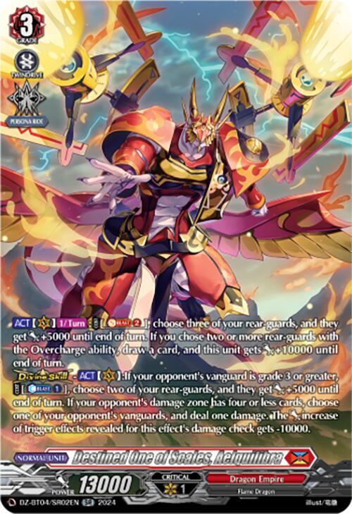 Destined One of Scales, Aelquilibra (SR), DZ-BT04: Destined Showdown DZ-BT04/SR02EN