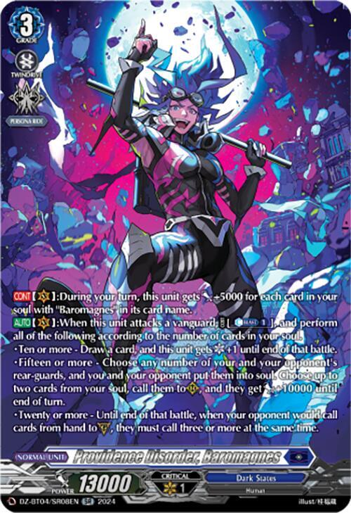 Providence Disorder, Baromagnes (SR), DZ-BT04: Destined Showdown DZ-BT04/SR08EN