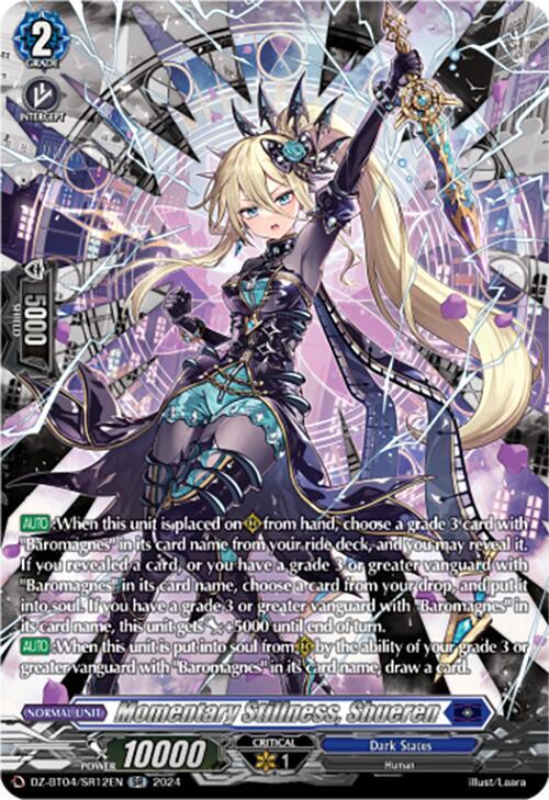Momentary Stillness, Shueren (SR), DZ-BT04: Destined Showdown DZ-BT04/SR12EN