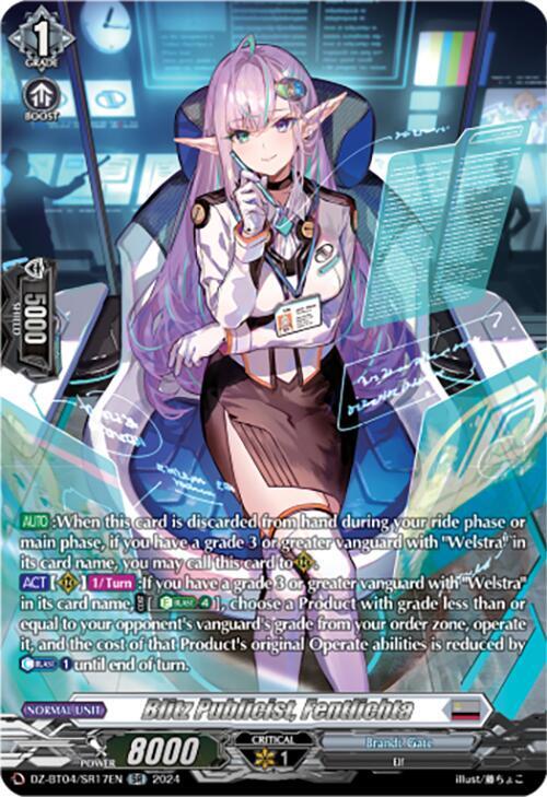 Blitz Publicist, Fentlichta (SR), DZ-BT04: Destined Showdown DZ-BT04/SR17EN