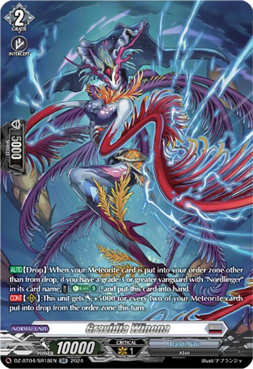 Gravidia Winona (SR), DZ-BT04: Destined Showdown DZ-BT04/SR18EN