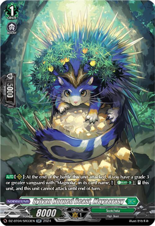 Sylvan Horned Beast, Mayaarasy (SR), DZ-BT04: Destined Showdown DZ-BT04/SR33EN