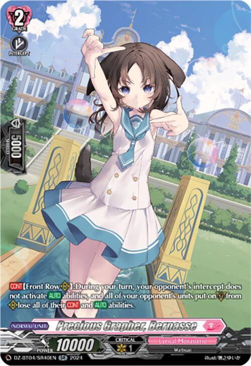 Precious Grapher, Bernasse (SR), DZ-BT04: Destined Showdown DZ-BT04/SR40EN