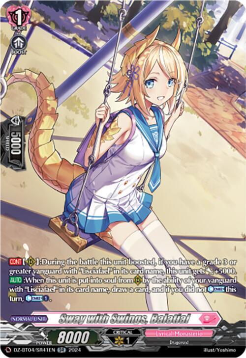 Sway with Swings, Balatial (SR), DZ-BT04: Destined Showdown DZ-BT04/SR41EN