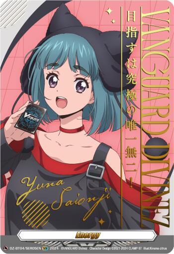 Energy Token (Yuna Saionji) (Hot Stamped), DZ-BT04: Destined Showdown DZ-BT04/SER05EN