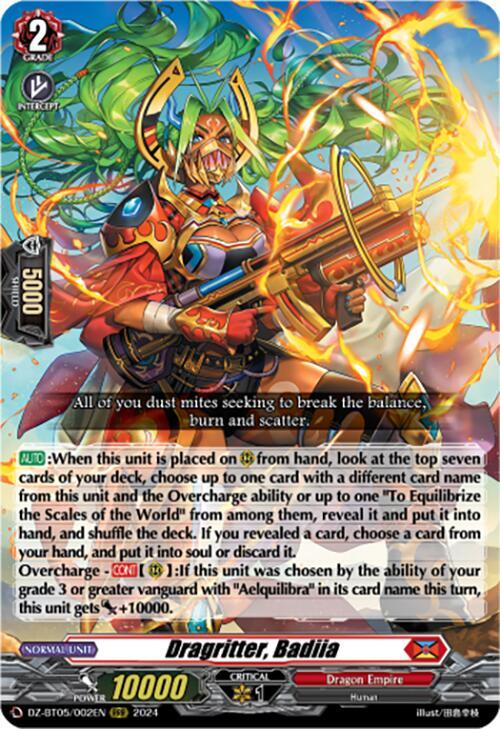 Dragritter, Badiia, DZ-BT05: Omniscient Awakening DZ-BT05/002EN