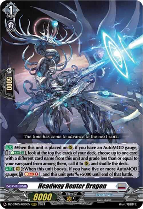 Headway Router Dragon, DZ-BT05: Omniscient Awakening DZ-BT05/009EN
