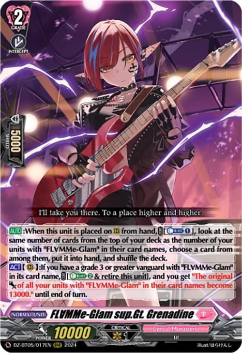 FLMMe-Glam sup.Gt. Grenadine, DZ-BT05: Omniscient Awakening DZ-BT05/017EN