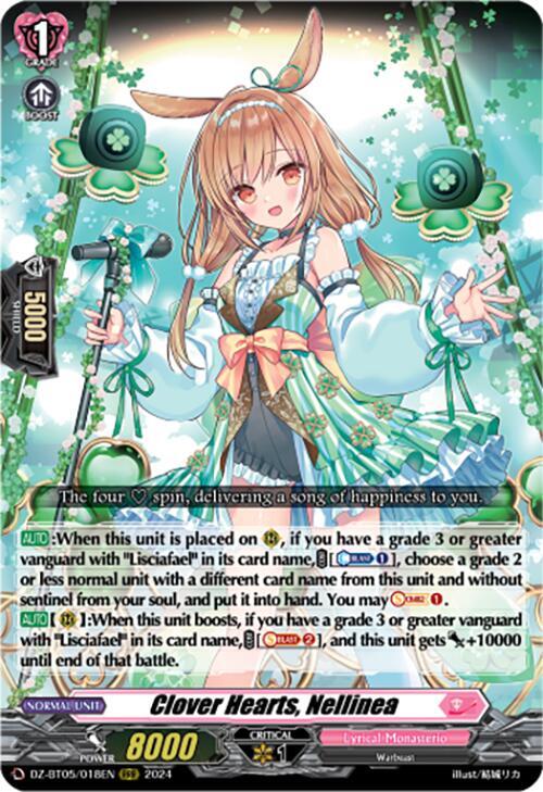 Clover Hearts, Nellinea, DZ-BT05: Omniscient Awakening DZ-BT05/018EN