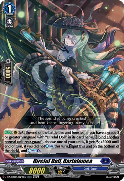 Direful Doll, Bartolomea, DZ-BT05: Omniscient Awakening DZ-BT05/027EN