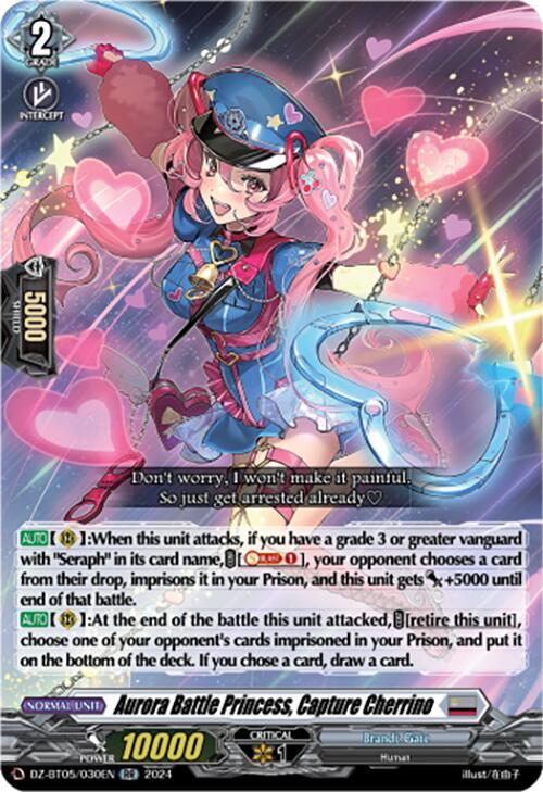 Aurora Battle Princess, Capture Cherrino, DZ-BT05: Omniscient Awakening DZ-BT05/030EN