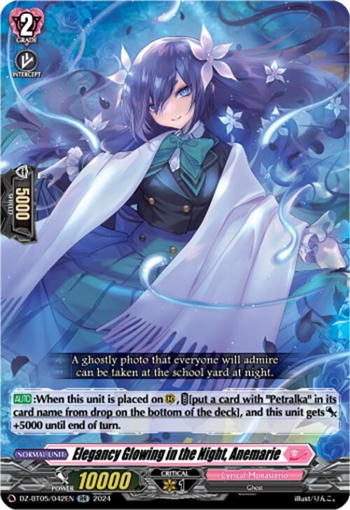 Elegancy Glowing in the Night, Anemarie, DZ-BT05: Omniscient Awakening DZ-BT05/042EN