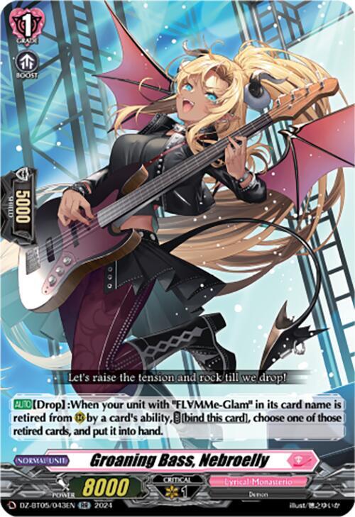 Groaning Bass, Nebroelly, DZ-BT05: Omniscient Awakening DZ-BT05/043EN