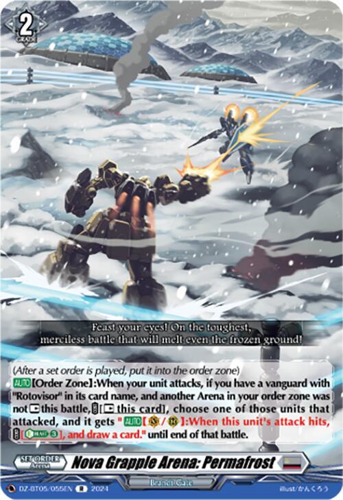 Nova Grapple Arena: Permafrost, DZ-BT05: Omniscient Awakening DZ-BT05/055EN