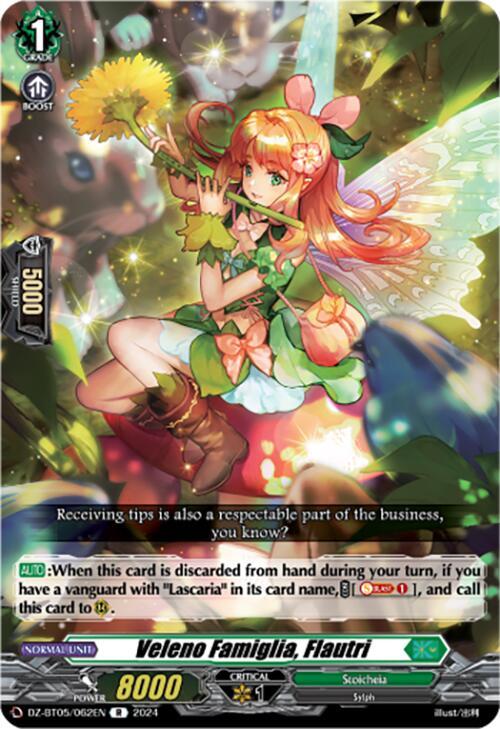 Veleno Famiglia, Flautri, DZ-BT05: Omniscient Awakening DZ-BT05/062EN