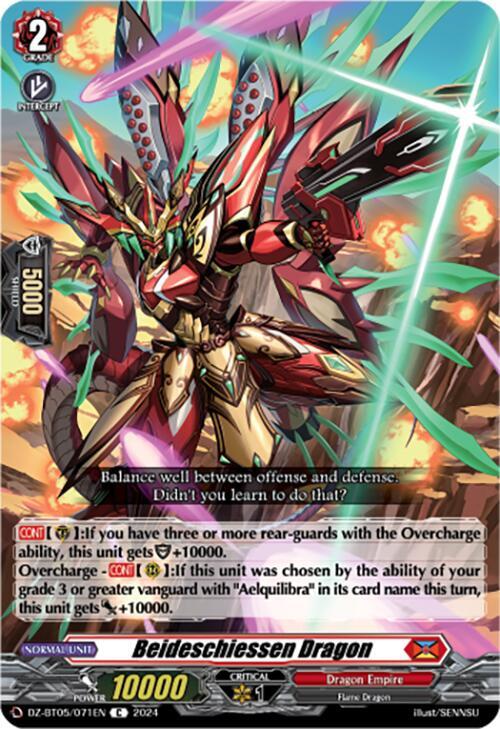 Beideschiessen Dragon, DZ-BT05: Omniscient Awakening DZ-BT05/071EN