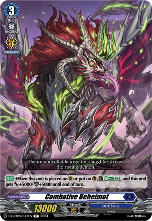 Combative Beheimot, DZ-BT05: Omniscient Awakening DZ-BT05/077EN